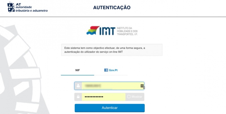 carta de condução renovação